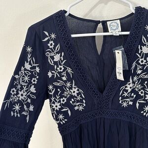 francescas Navy blue dress